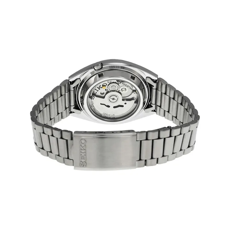 Seiko 5 Automatic Blue Dial Day Date Fashion Men's Watch- SNXS77K